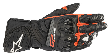 Alpinestars Handske GP Plus R v2 Svart/Röd fluo – 2XL