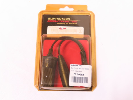 ADAPTER SAE TO CIGARETTE LIGHTER 12 V. Cable 20 cm.