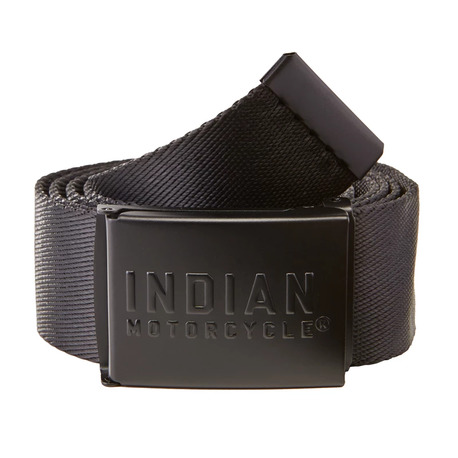 Indian IMC Textile Belt, Black / Bälte / Textilbälte – L 96-106 cm