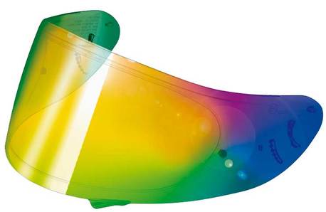 Shoei visir CW-1 rainbow / spectra fire orange