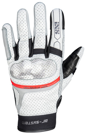 IXS Tour glove Desert-Air light grey-black-grey – 2XL