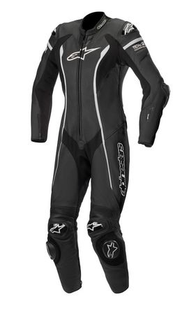 Alpinestars Skinnställ Dam 1-pcs Missile Tech Air Svart/Vit – 40