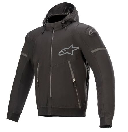 Alpinestars Textiljacka Sektor v2 Tech Hoodie Svart – 2XL