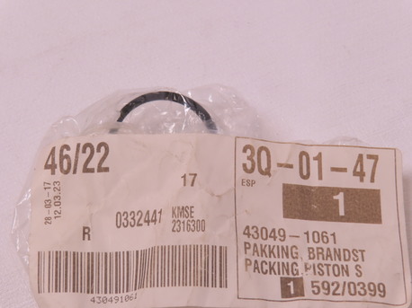 PACKING,PISTON SEAL