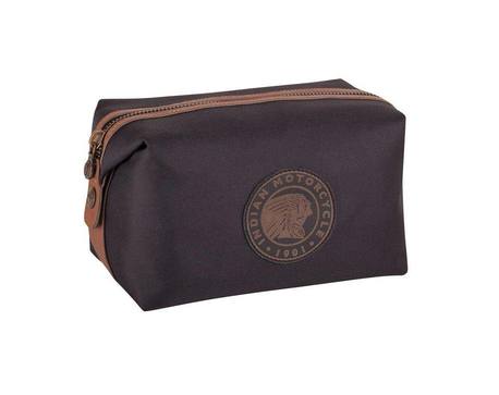 Indian Poly/Leather Wash Bag