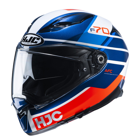 HJC Hjälm F70 Tino Blå/Röd/Vit MC21 – XS