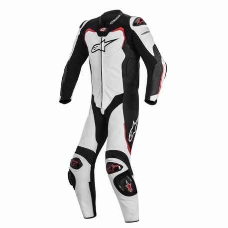 Alpinestars Skinnställ GP Pro 1 PCS Airbag Svart/Vit/Röd – 48