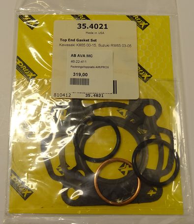 Packnings/toppsats AIR/PROX KX65 00-,RM65 03-05