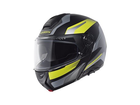 Schuberth Hjälm CONCEPT Fluo Gul Mattsvart – 2XL