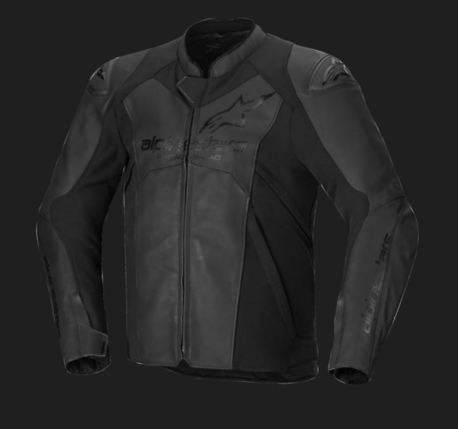 Alpinestars Skinnjacka Faster v3 Svart/Svart – 48