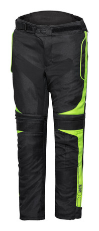 IXS Tour Kids Pants 1.0 ST black-fluo yellow – 158/164