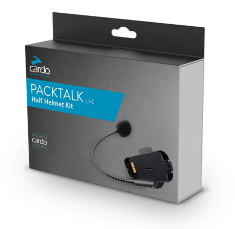 Cardo Packtalk Line Half Helmet Kit