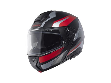 Schuberth Hjälm CONCEPT Tracer Röd Mattsvart – 2XL