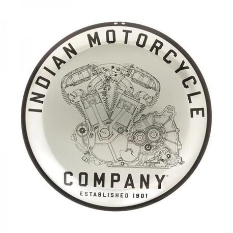 Indian Engine Sign Gray