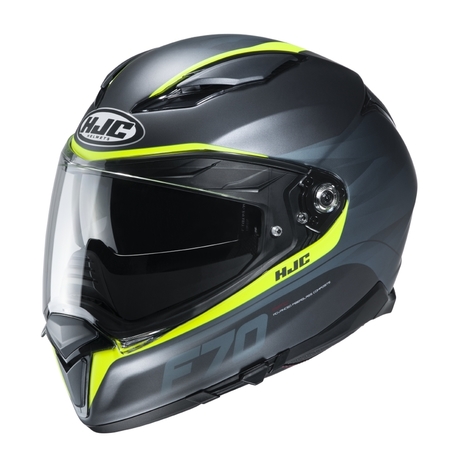 HJC Hjälm F70 Feron Gul MC4HSF – L 58-59 cm