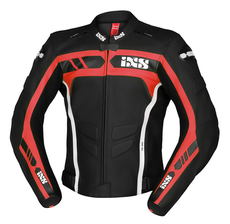 IXS Jacket Sport LD RS-600 1.0 black-red-white – 52