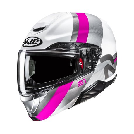 HJC Hjälm RPHA 91 Fensh Vit/Rosa MC8 – M