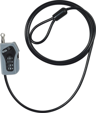 ABUS Vajerlås med kod 0104 Combiloop, 200/05, Sort