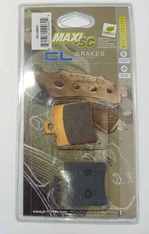 CL Brakes MSC Bromsbelägg Fram/Bak Sintrade Maxi-Scooter