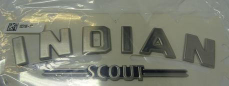 ASM-BADGE TANK BOBBER BRU ALUM
