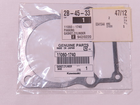 GASKET,CYLINDER BASE KLX 250