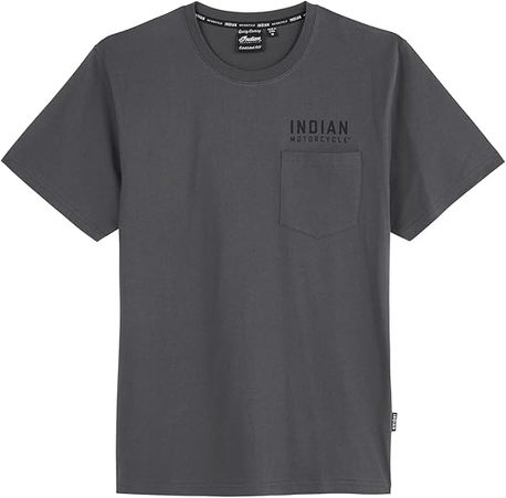 Indian Mens True Craftsmanship Usa Tee Gray – 2XL