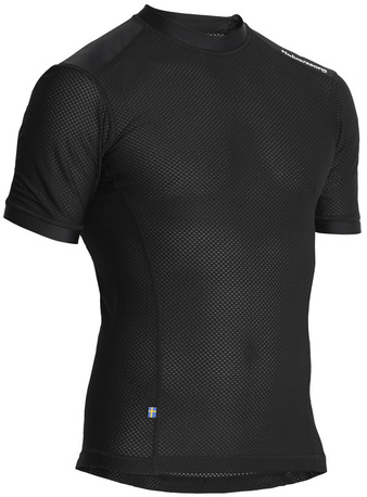 Halvarssons T-shirt Mesh Svart – S