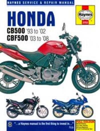HAYNES HONDA S-BIKE.CB600F/FS 98-02