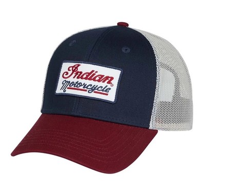 Indian Colorblock Trucker Cap Multi