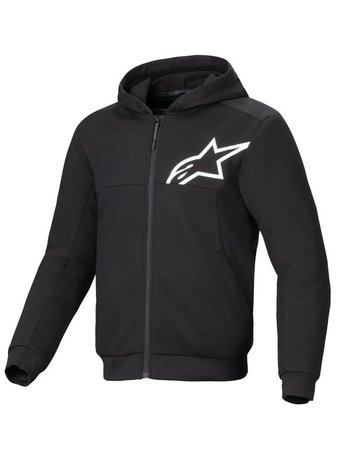 Alpinestars Hoodie Chrome v2 Svart – 3XL