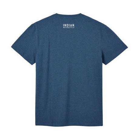 Indian Mens Racing Graphic Tee Blue S Endast – S