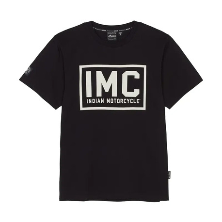 Indian Mens Rectangle IMC Tee, Black – 2XL