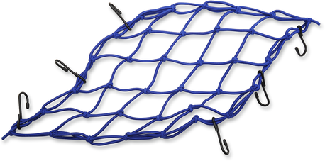 Cargo Net Blue 38 cm x 38 cm Hjälmnät / Bagagenät