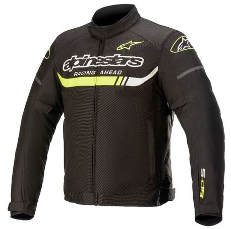 Alpinestars Jacka T-SP S Ignition Vattentät Svart/Gul fluo – 2XL