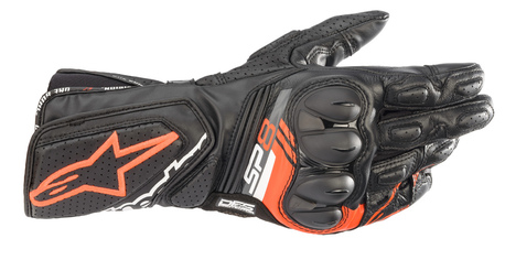 Alpinestars Handske SP-8 v3 Svart/Fluo Röd – 2XL