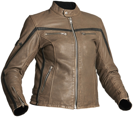 Halvarssons Skinnjacka 310 Dam Svart/brun – 38