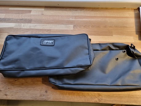 ''INDIAN STORAGEBAGS-PIPINGBLACK''
