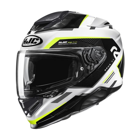 HJC Hjälm RPHA 71 Ellon Vit/Fluo Gul/ Svart MC3H L