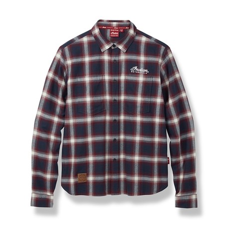 Indian Menswear Black Longsleeve Plaid Shirt – 3XL
