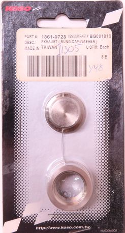 EXHAUST BUNG/CAP/WASHR KOSO NORTH AMERICA