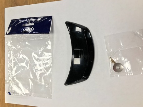 Shoei Ventilation Upper Black