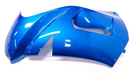 NINJA 650R EX650 2007 CENTER COWLING LEFT FAIRING BLUE