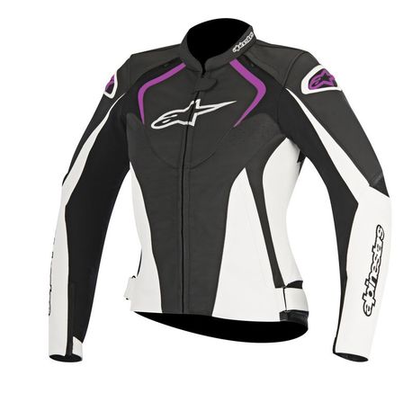 Alpinestars Skinnjacka Dam Jaws Svart/Rosa – 38